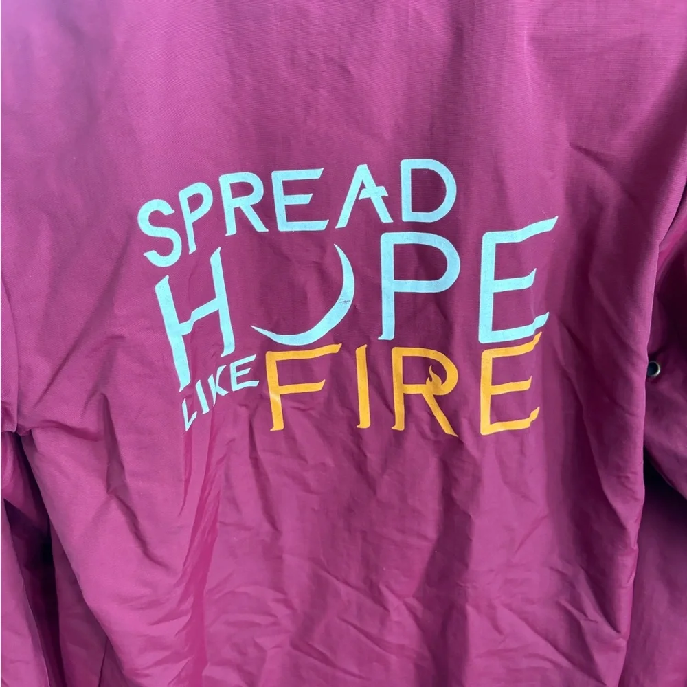 Angels and Airwaves windbreaker (Spread Hope Like Fire) - Picture 3 of 4